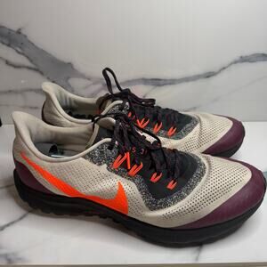 Nike Air Men's Zoom Pegasus 36 Trail Sneakers Shoes Sz 14 Orewood Brown Running